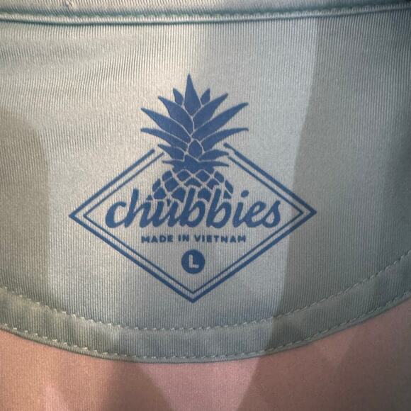 Chubbies Men’s Multicolored Performance Polo Size Large Lightweight Golf Spring - Picture 6 of 7